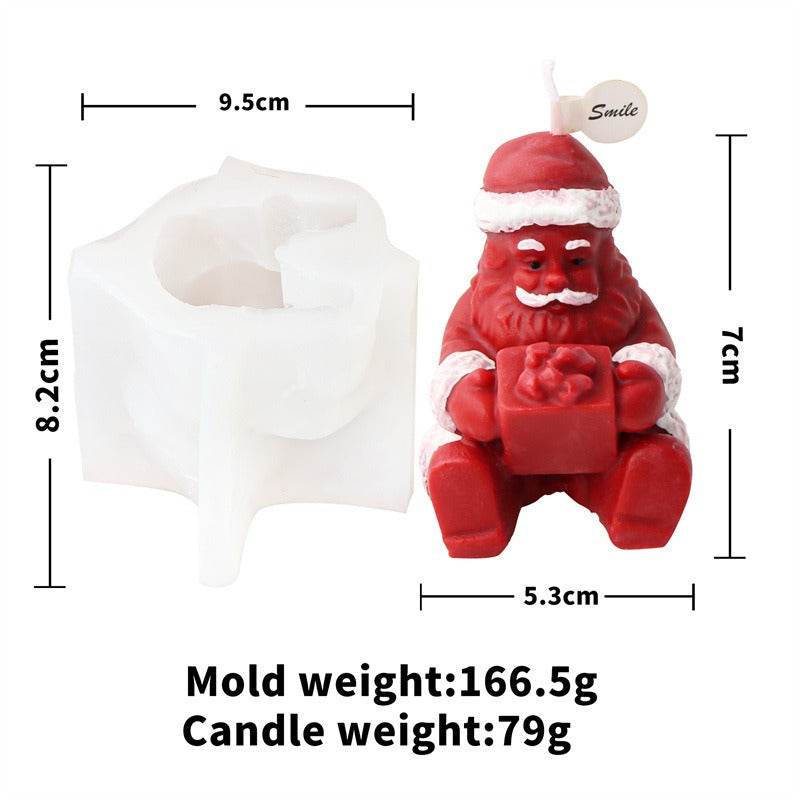 Santa Claus Cake & Candle Mold - Shop Jobie