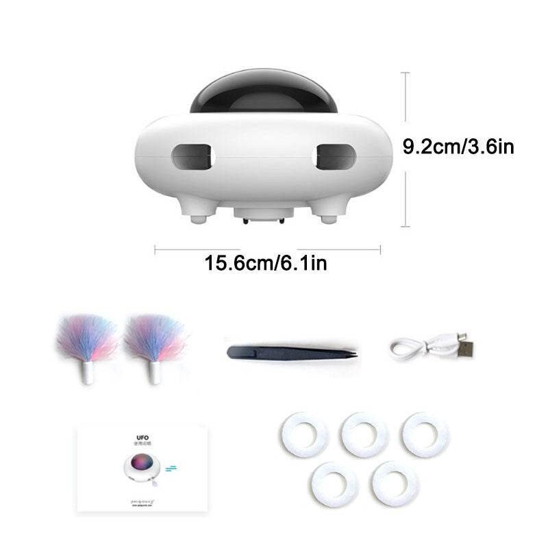 Automatic Feather Teaser Cat Toy