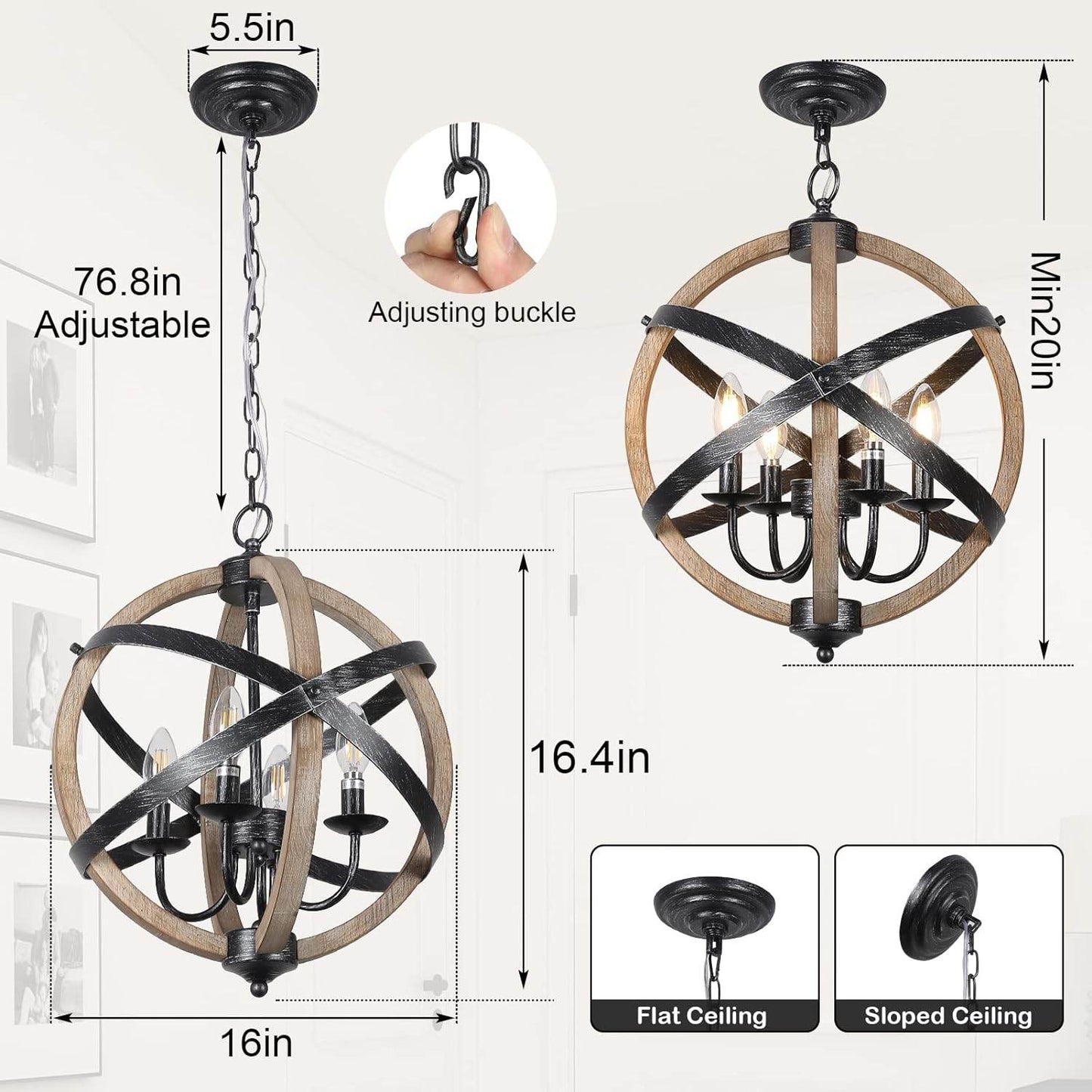 Farmhouse Chandelier - Shop Jobie