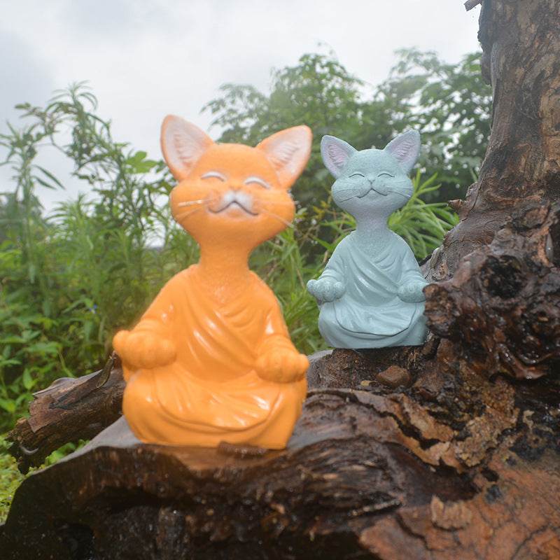 Cat Meditation Statue - Shop Jobie