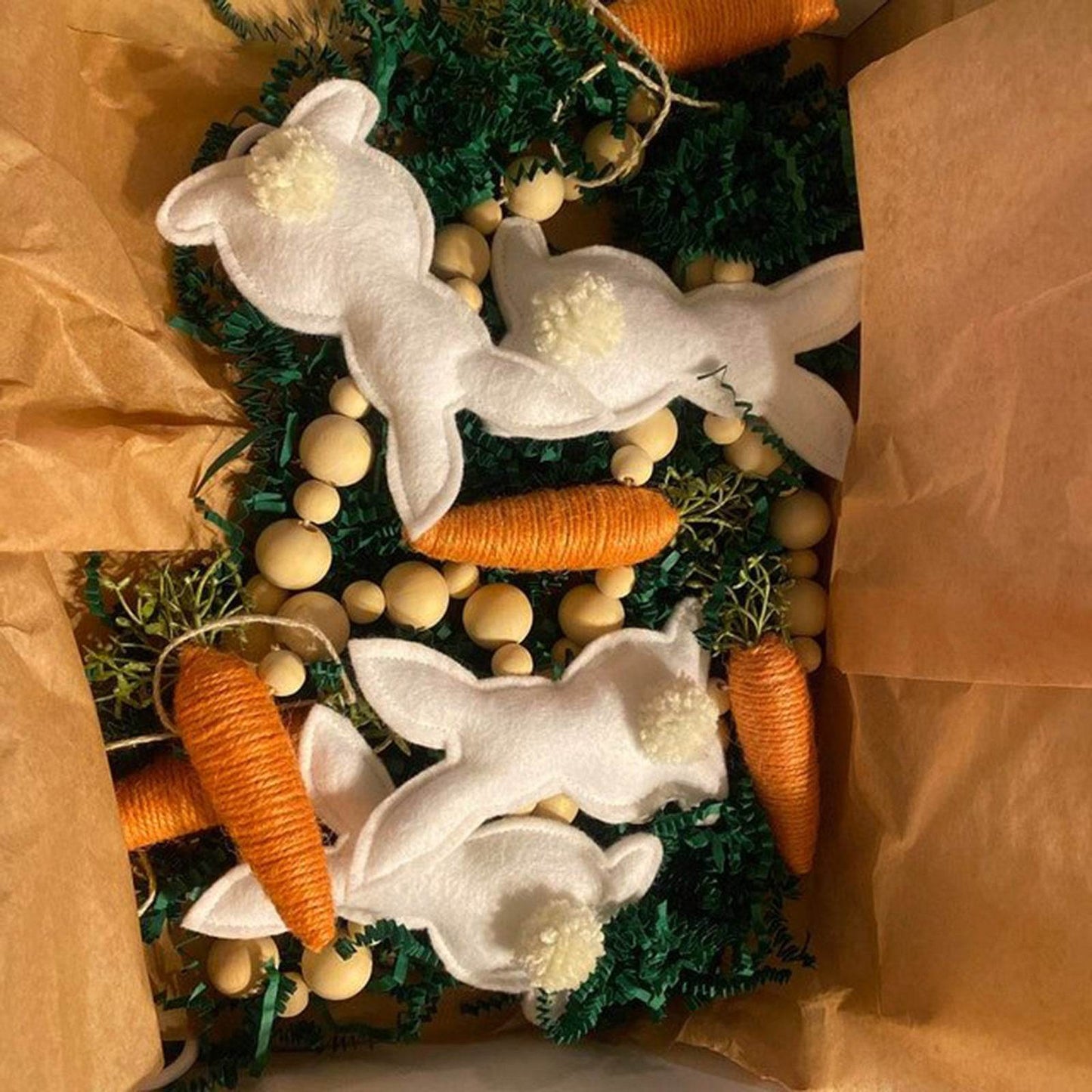 Easter Bunny Carrot Garland - Shop Jobie