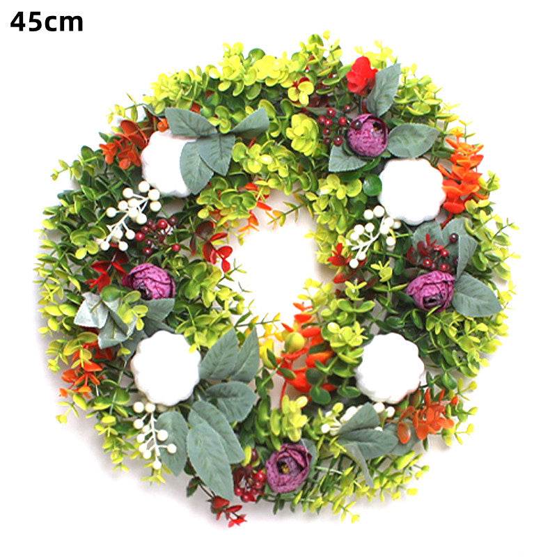 Eucalyptus & Pumpkin Wreath - Shop Jobie