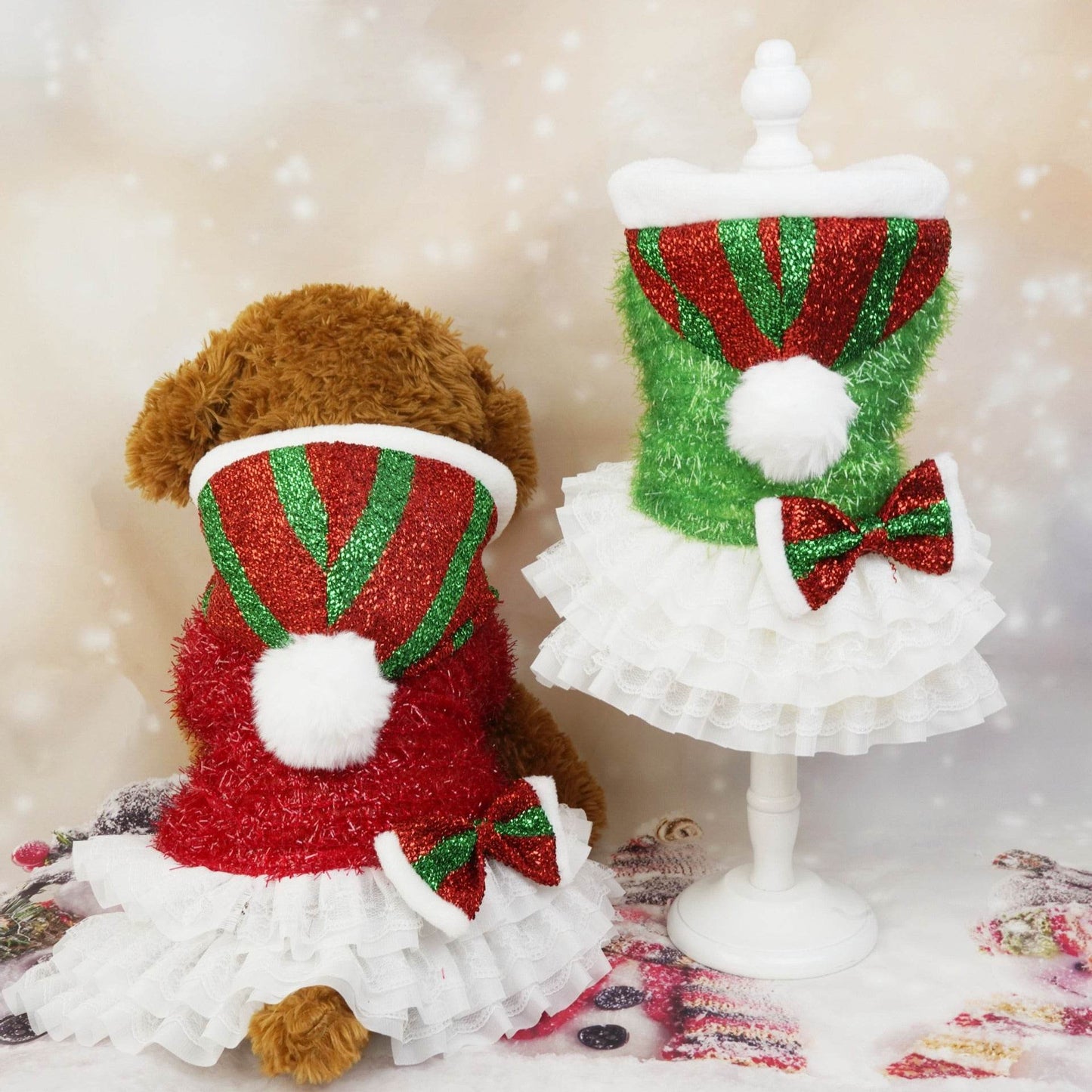 Christmas Pet Hooded Skirt - Shop Jobie
