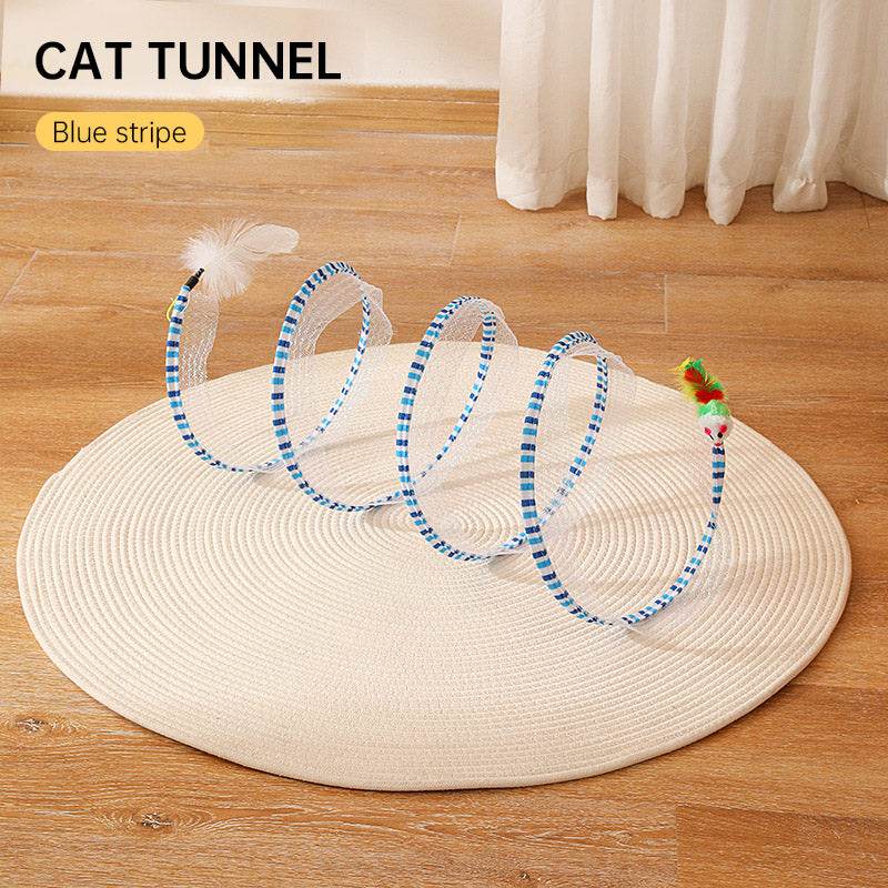 S-shaped Cat Tunnel Toy - Shop Jobie