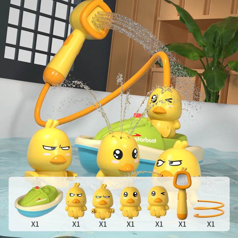 Cute Duck Water Spray Bathing Toys - Shop Jobie
