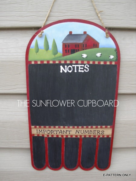 COUNTRY NOTES E-PATTERN 012
