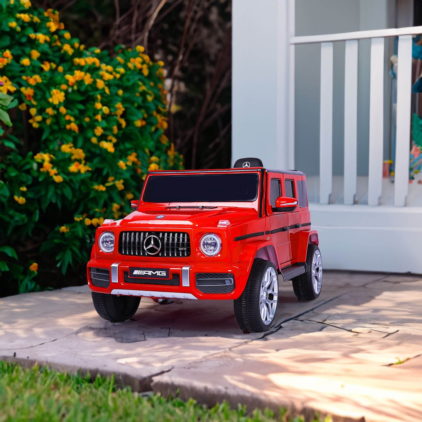 Mercedes Benz Children's Electric Vehicle Red - Shop Jobie