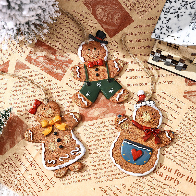Christmas Gingerbread Man Ornaments
