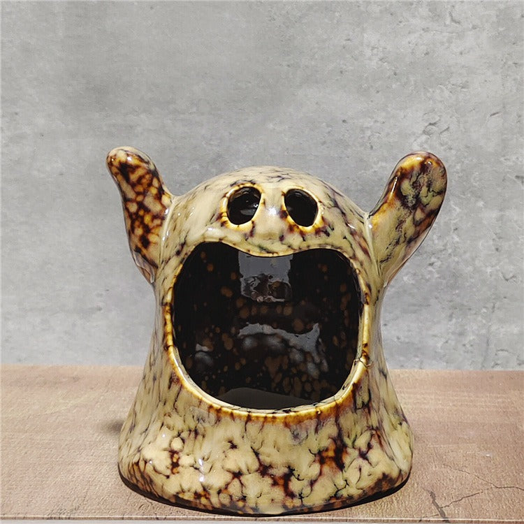 Halloween Ceramic Candlesticks