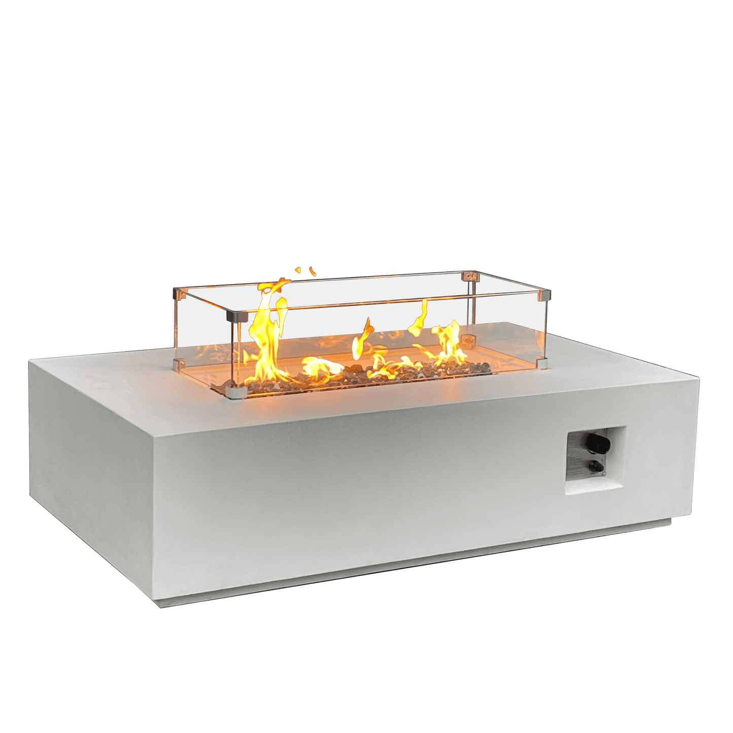 52 Inch Concrete Propane Fire Pit - Shop Jobie