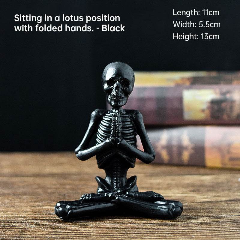 Yoga Skeleton Figurine - Shop Jobie