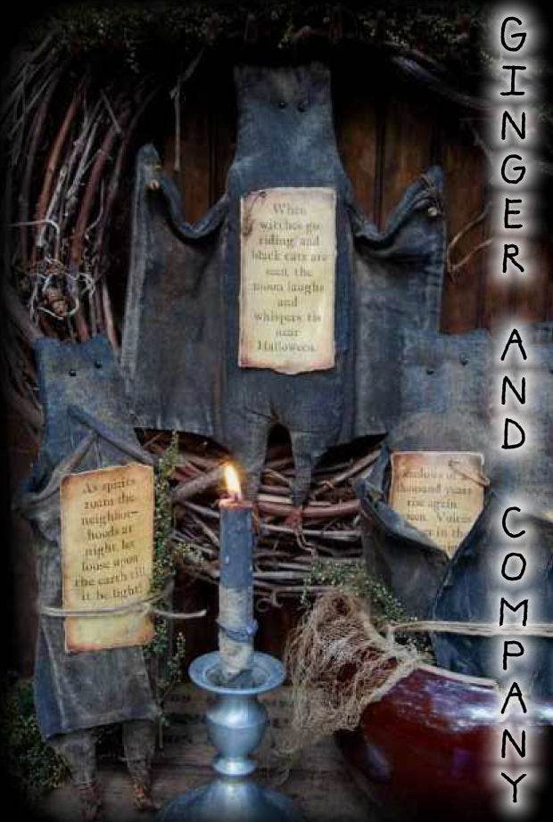 Folk Style Cupboard Bats EPATTERN F029 - Shop Jobie