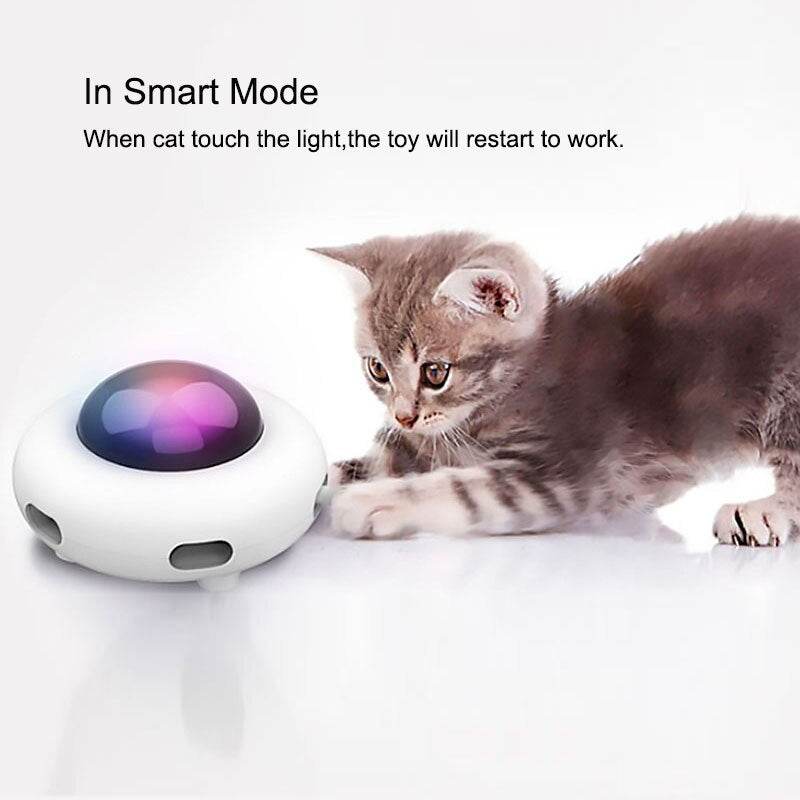 Automatic Feather Teaser Cat Toy