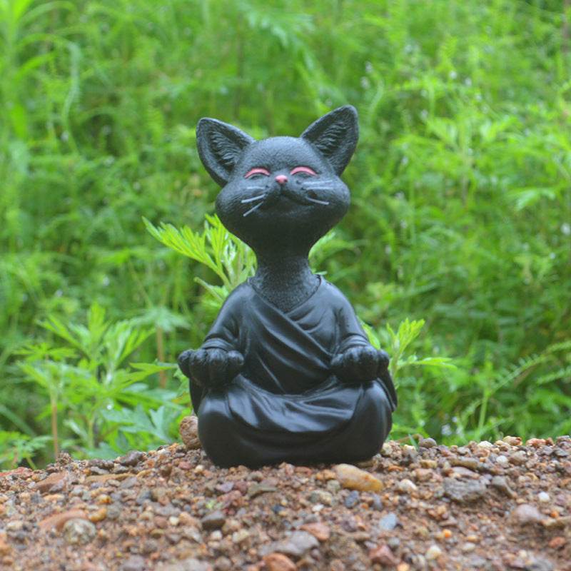 Cat Meditation Statue - Shop Jobie