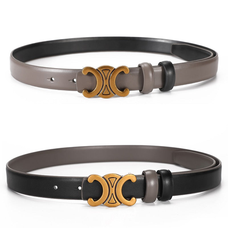 Genuine Leather Western Belt