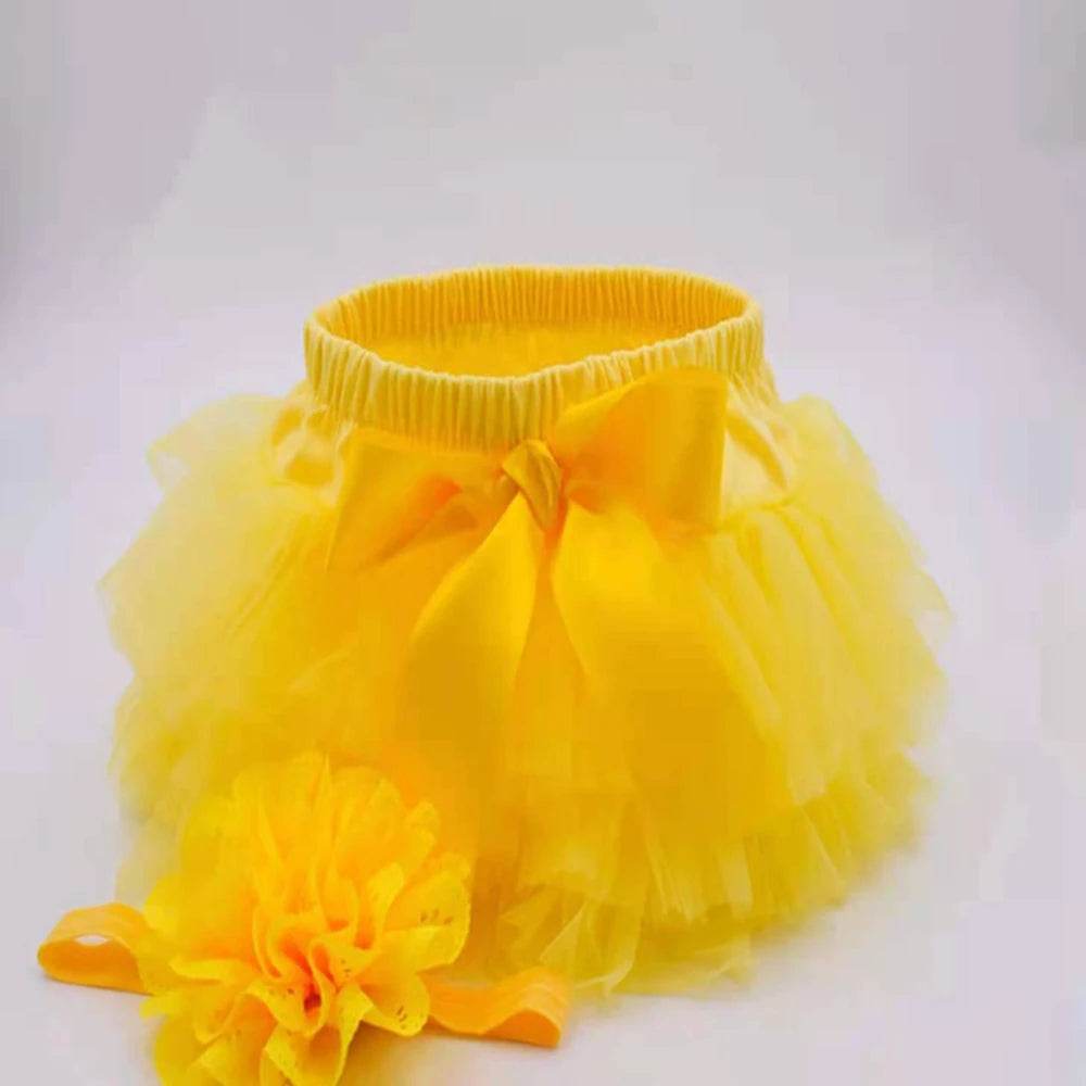 Chiffon Ruffle Baby Bloomers - Shop Jobie