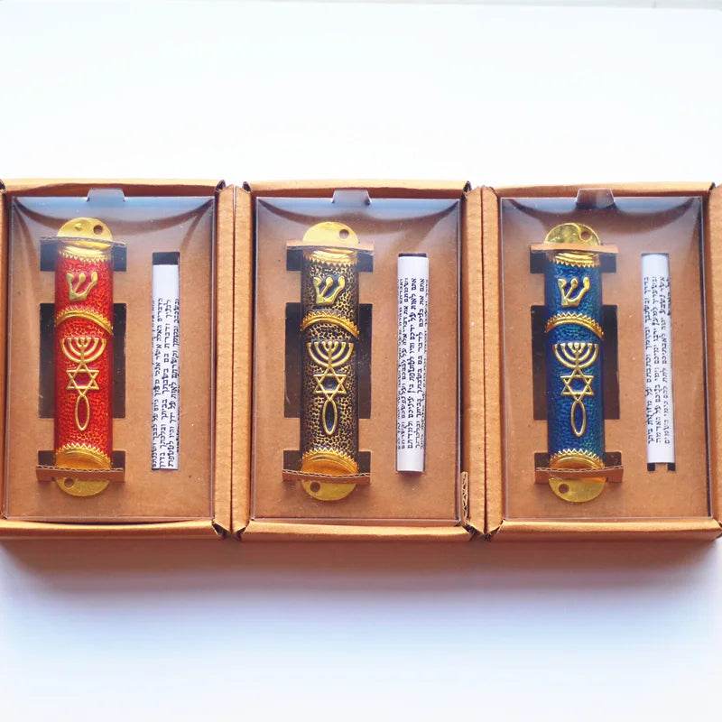 Mezuzah Case W/Torah parchment Scroll - Shop Jobie