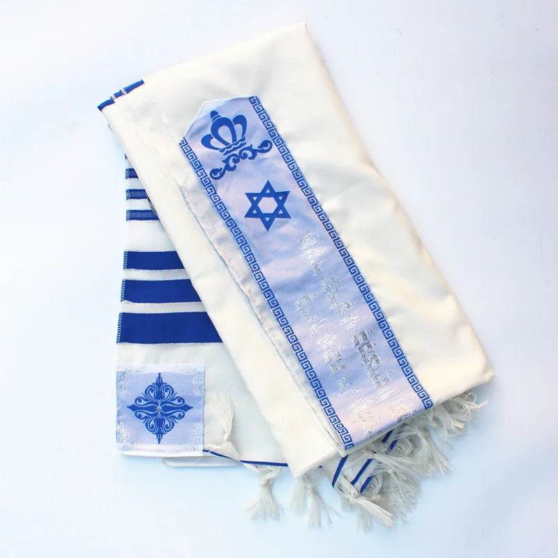 Tallit Star of David Prayer Scarf - Big & Tall - Shop Jobie