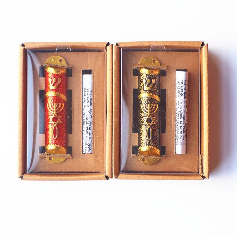 Mezuzah Case W/Torah parchment Scroll - Shop Jobie