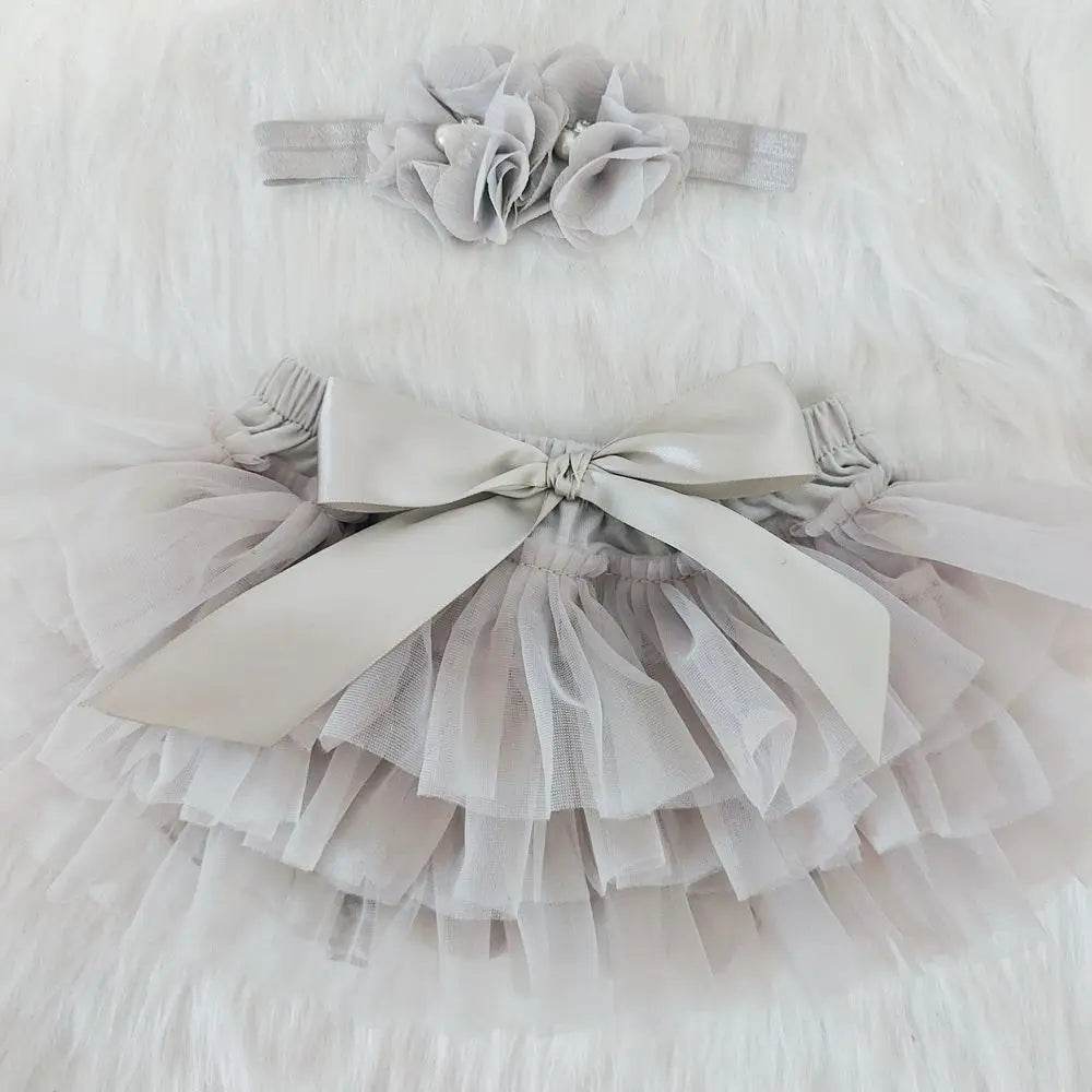 Chiffon Ruffle Baby Bloomers - Shop Jobie