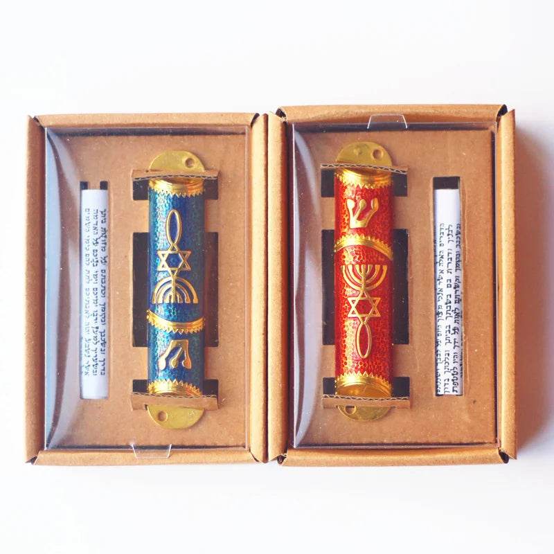 Mezuzah Case W/Torah parchment Scroll - Shop Jobie