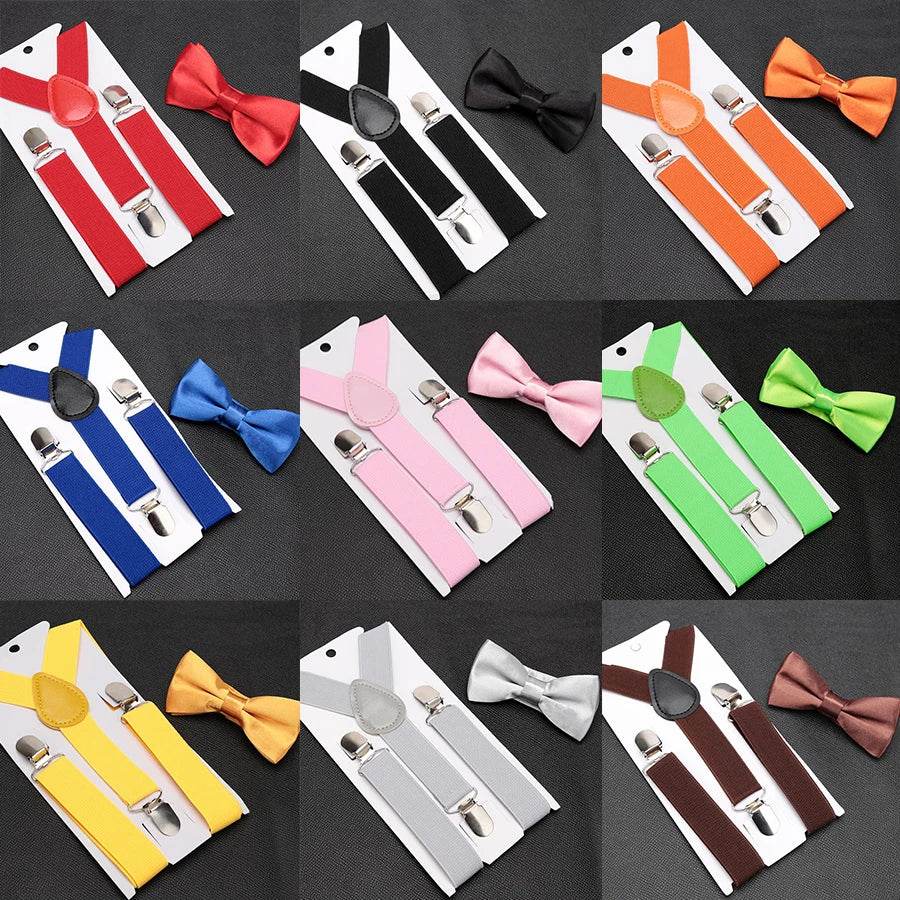 Children's Suspenders and Bowtie Set - Shop Jobie