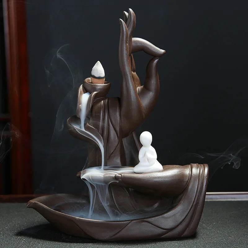 Traditional Buddha Hand Incense Burner - Shop Jobie