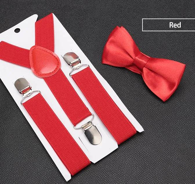 Children's Suspenders and Bowtie Set - Shop Jobie