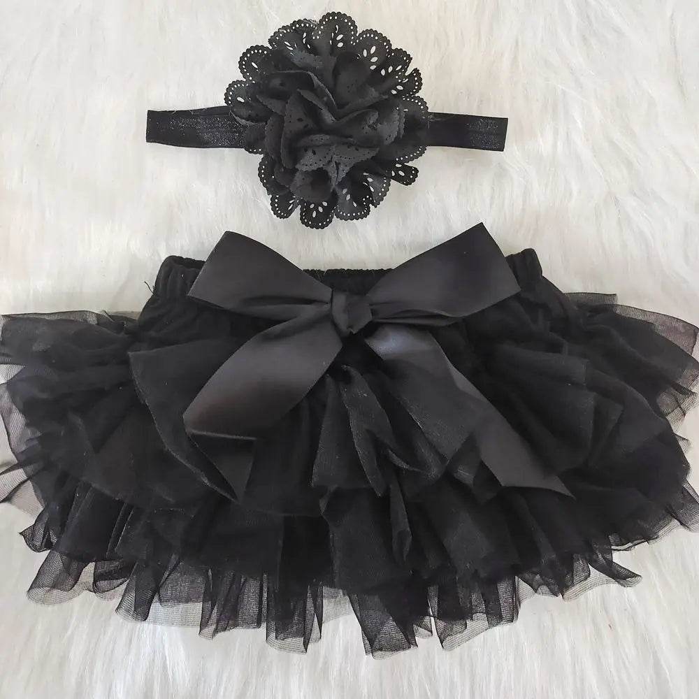 Chiffon Ruffle Baby Bloomers - Shop Jobie
