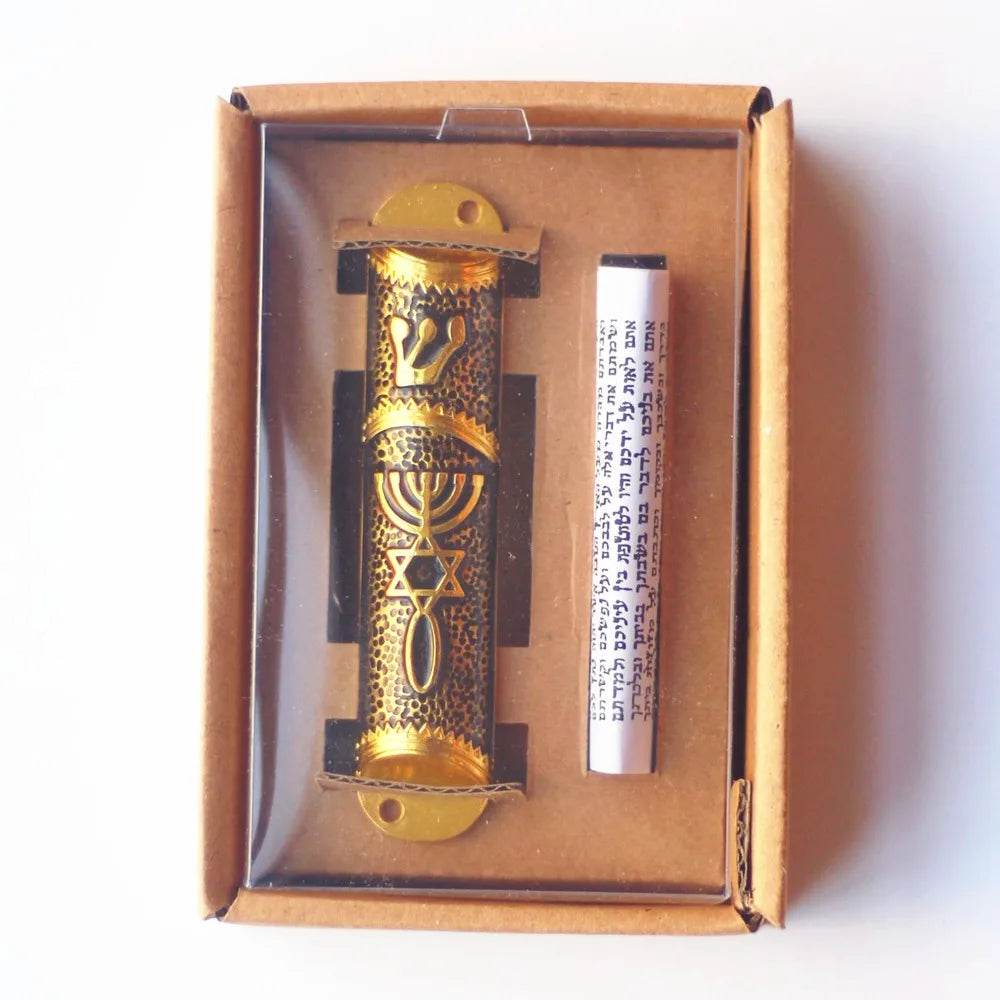 Mezuzah Case W/Torah parchment Scroll - Shop Jobie