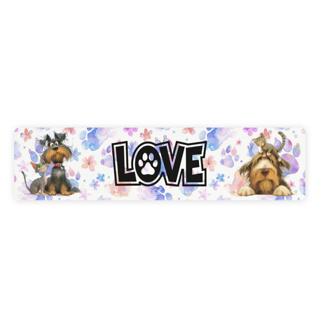 I Love Dogs & Cats Tin Sign - Shop Jobie