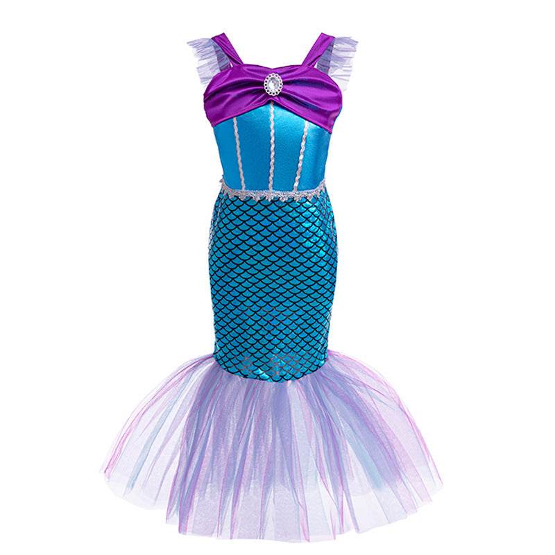 Elsa Gradient Color Princess Dress - Shop Jobie