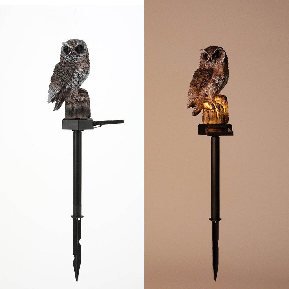 Solar Power LED Owl Lawn Light - Shop Jobie