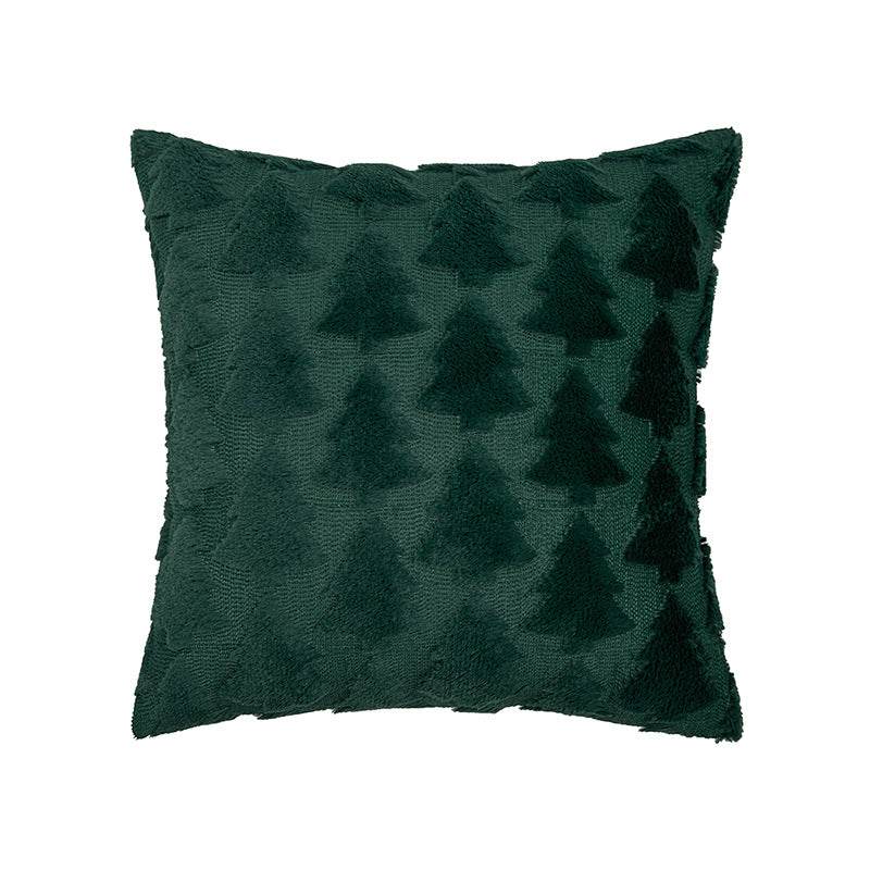 Winter Plush Pillow Covers - Snowflakes & Trees - Shop Jobie