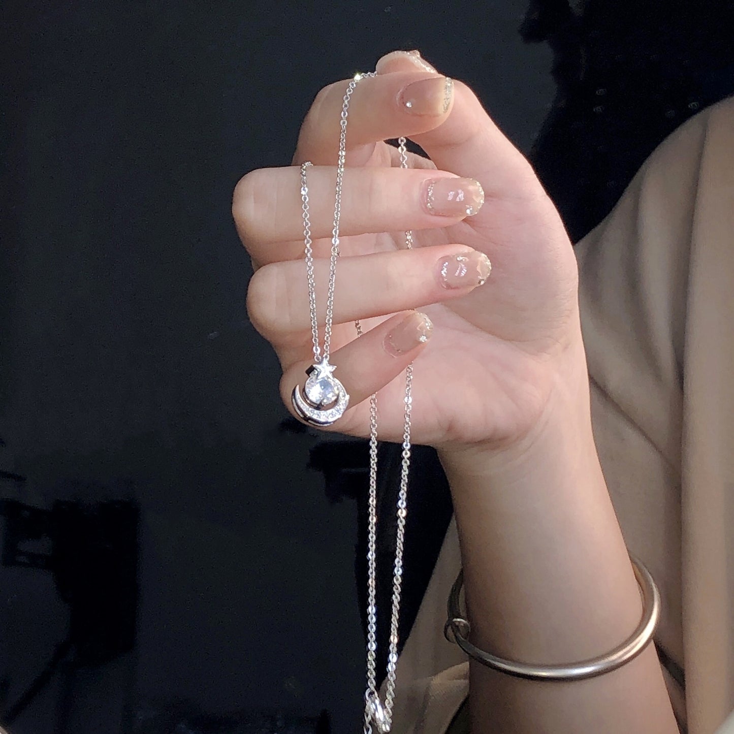 Star Moon Necklace