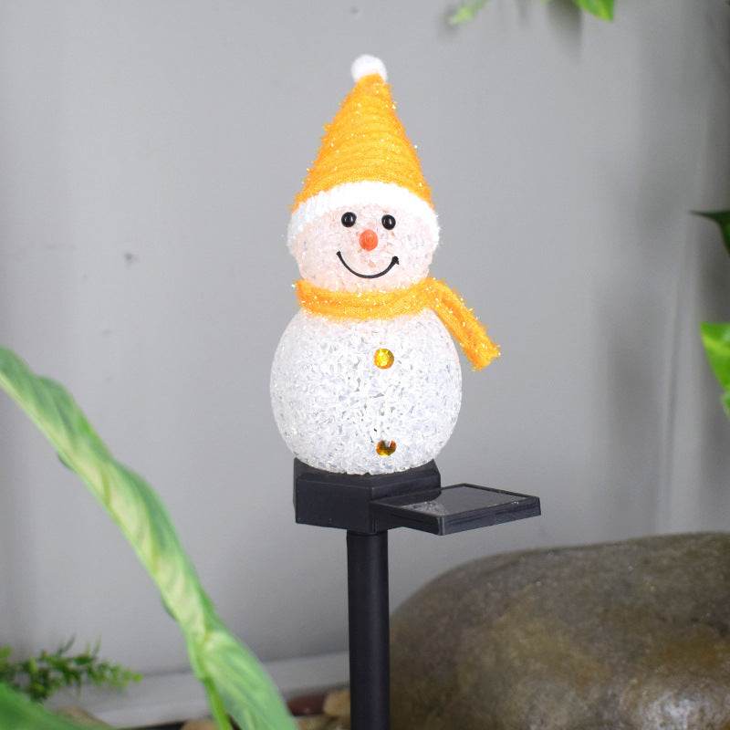 LED Solar Snowman Stake Light - Shop Jobie