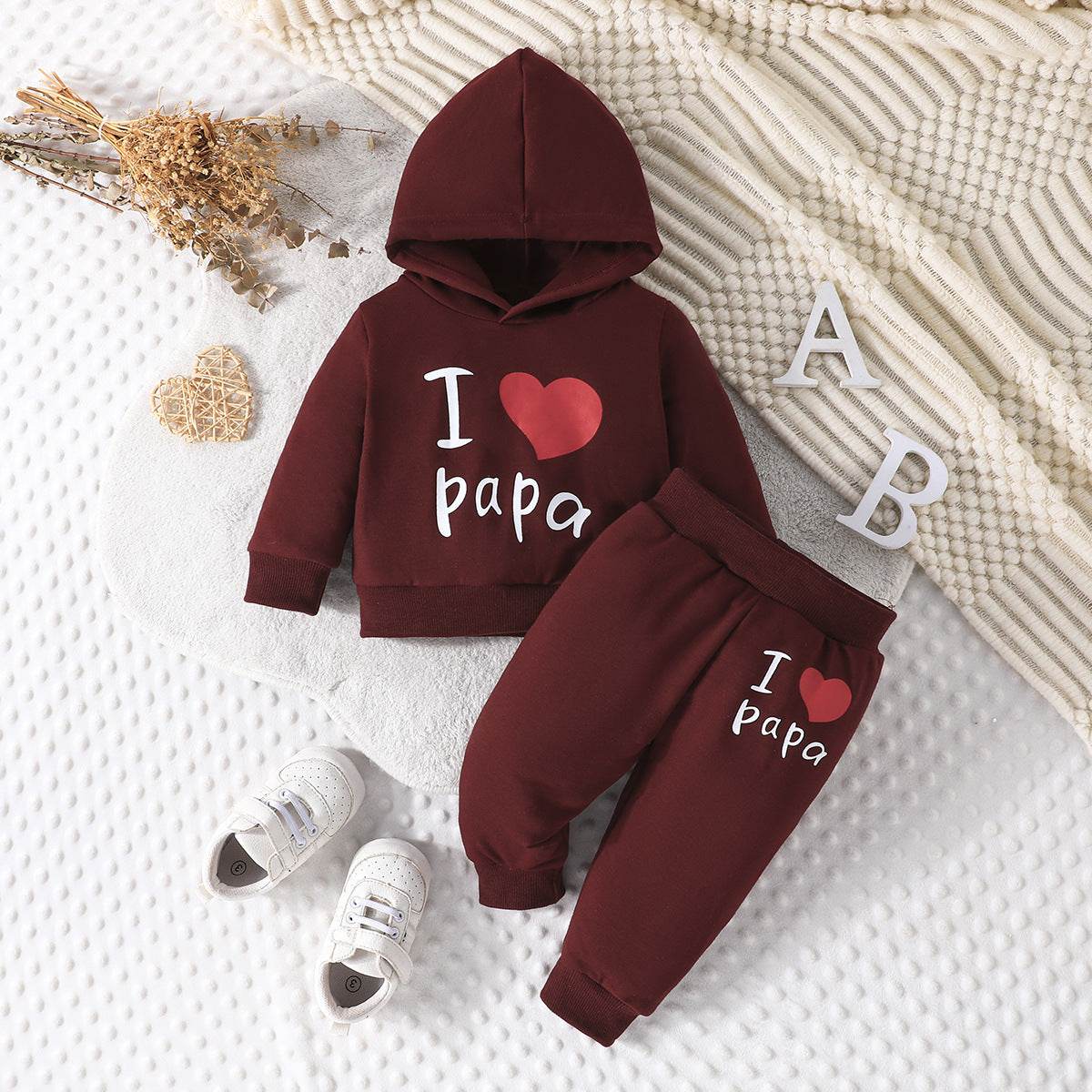Kid's Trendy Hooded sweatshirt & pants set - Shop Jobie