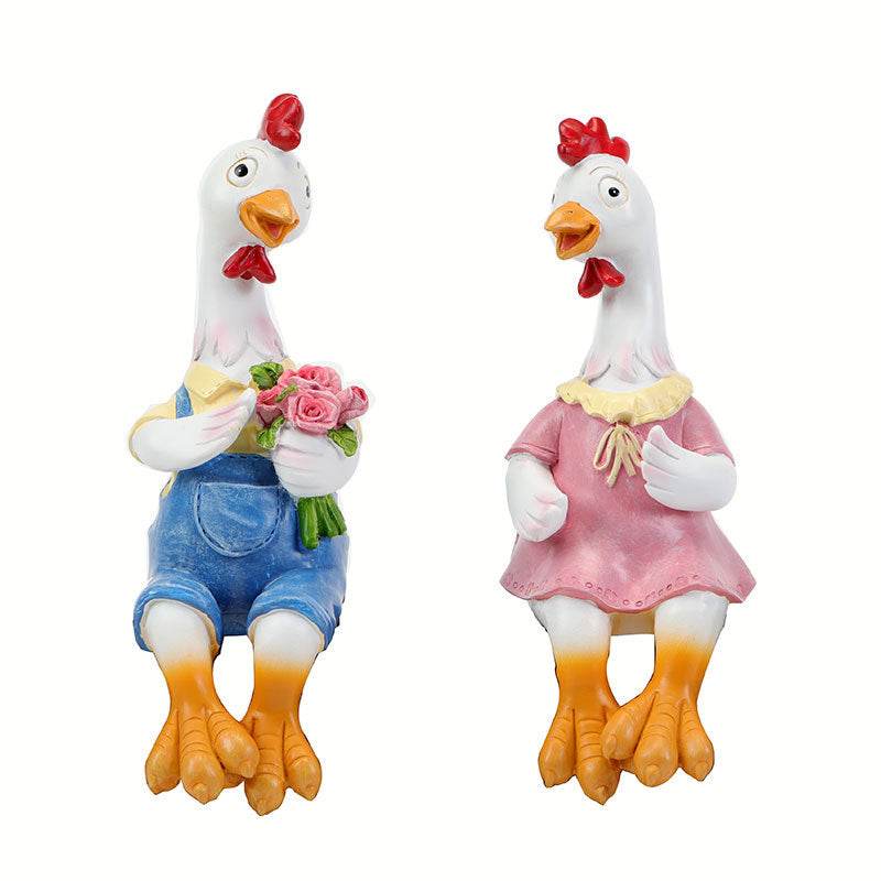 Outdoor Resin Chickens - Shop Jobie