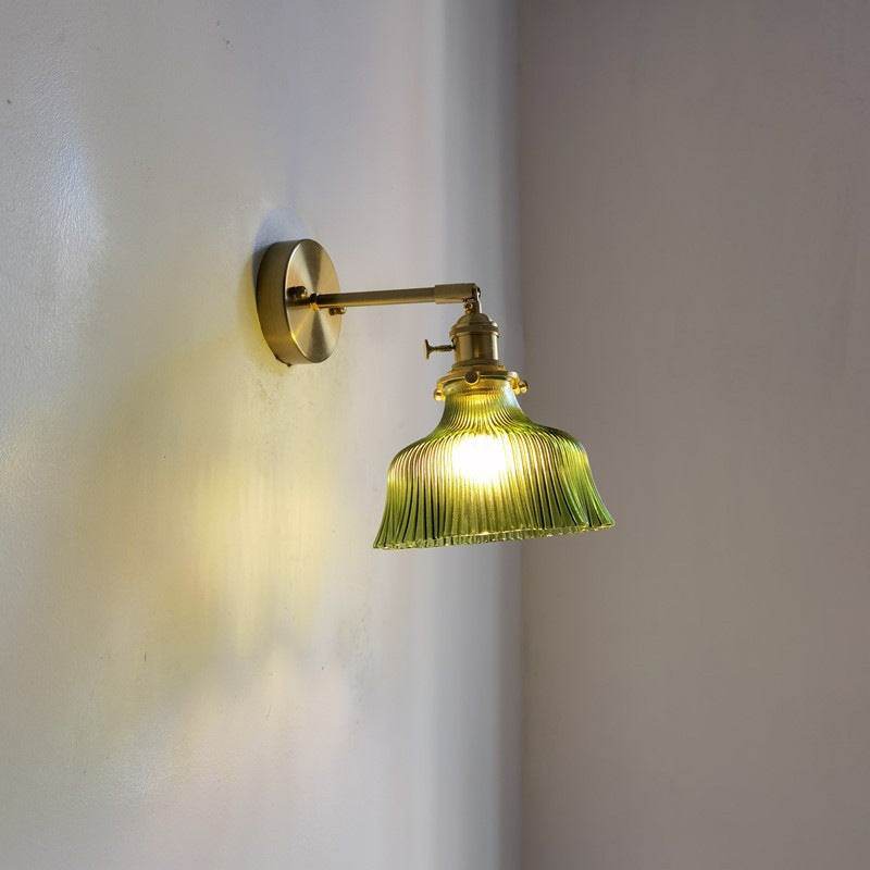 Retro Brass Glass Chandelier - Shop Jobie