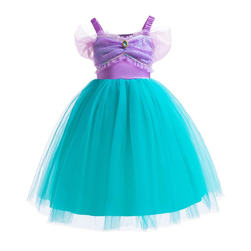 Elsa Gradient Color Princess Dress - Shop Jobie