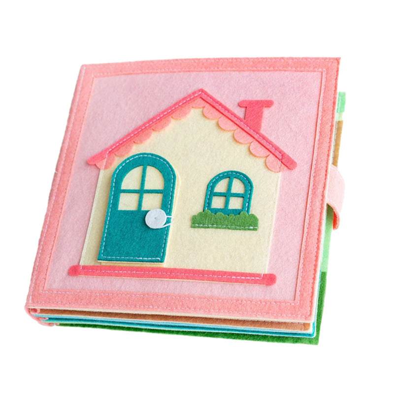 Montessori-Like 3D Puzzle Cloth Activity Book - Shop Jobie