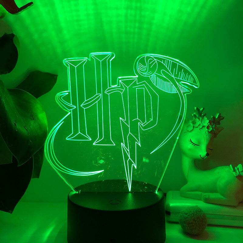 3D LED Wizarding Wonderland HP Night Light - Shop Jobie