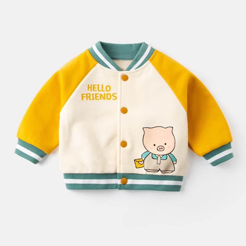 Hello Friends! Baseball Jacket - Shop Jobie