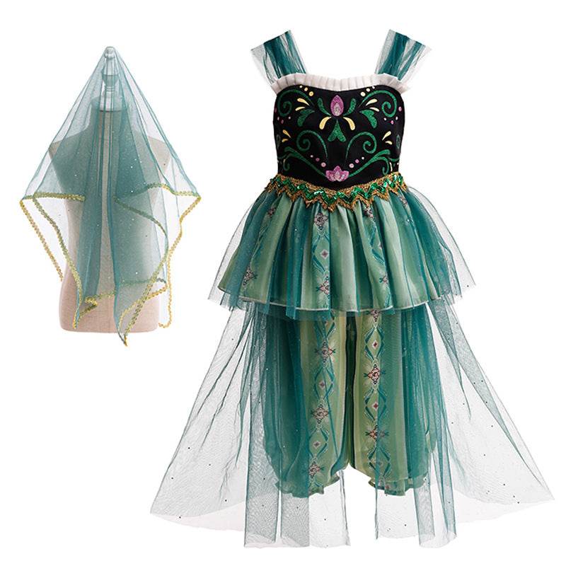 Elsa Gradient Color Princess Dress - Shop Jobie