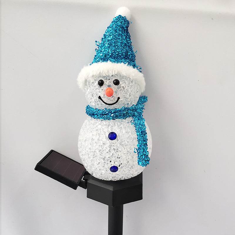 LED Solar Snowman Stake Light - Shop Jobie