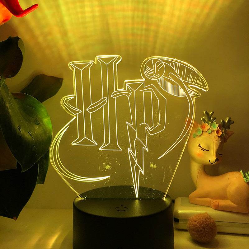 3D LED Wizarding Wonderland HP Night Light - Shop Jobie