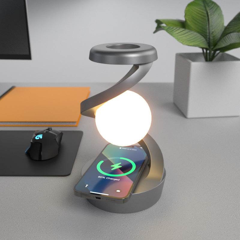 Wave Sensor Rotating Moon Lamp & Wireless Charging Sensor - Shop Jobie