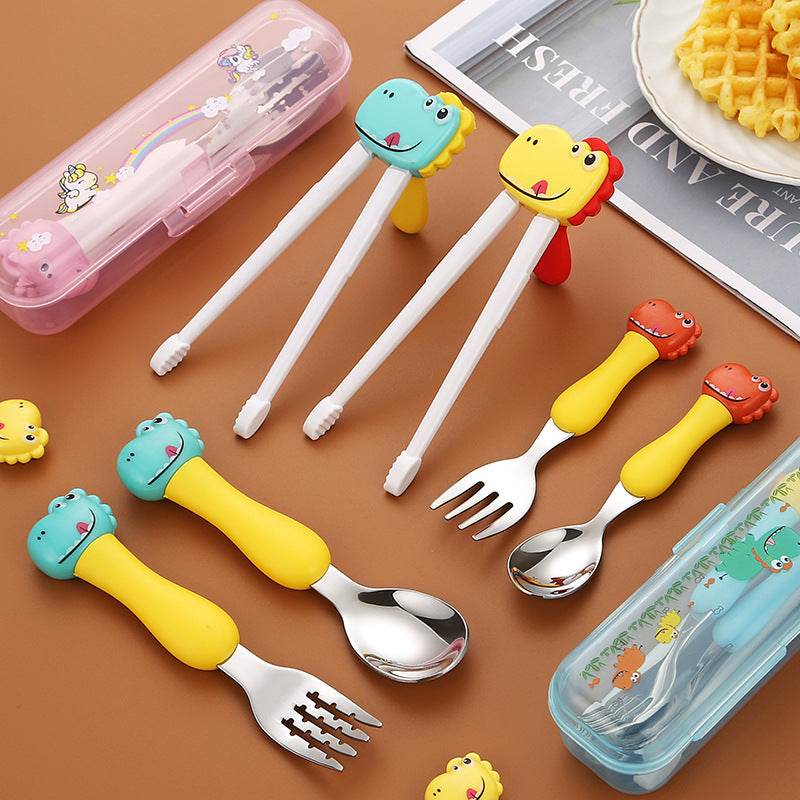 Kid's Dinosaur Tableware Set - Shop Jobie