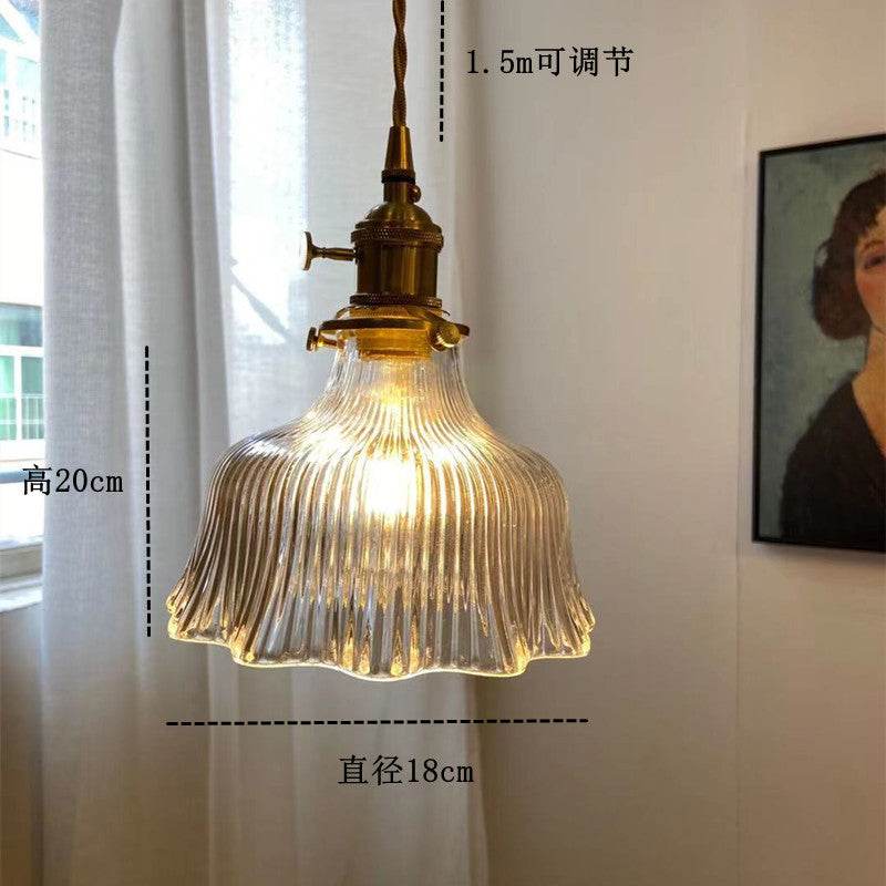 Retro Brass Glass Chandelier - Shop Jobie