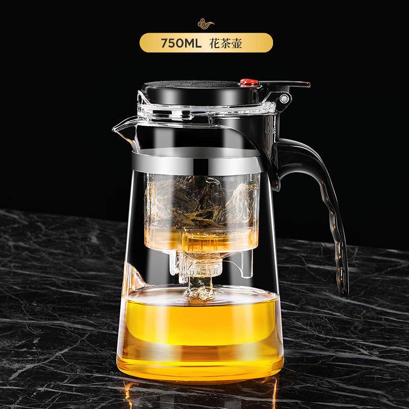 Steeped to Perfection - Elegant Glass Tea Pot Set! - Shop Jobie
